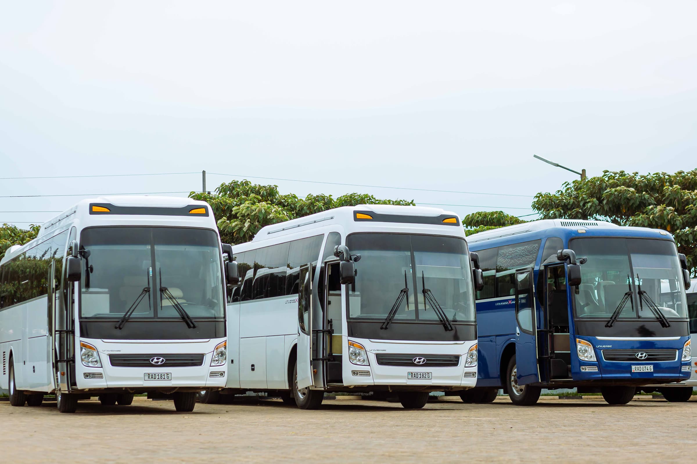 Unidad de transporte turístico de la flota de TurisFleet