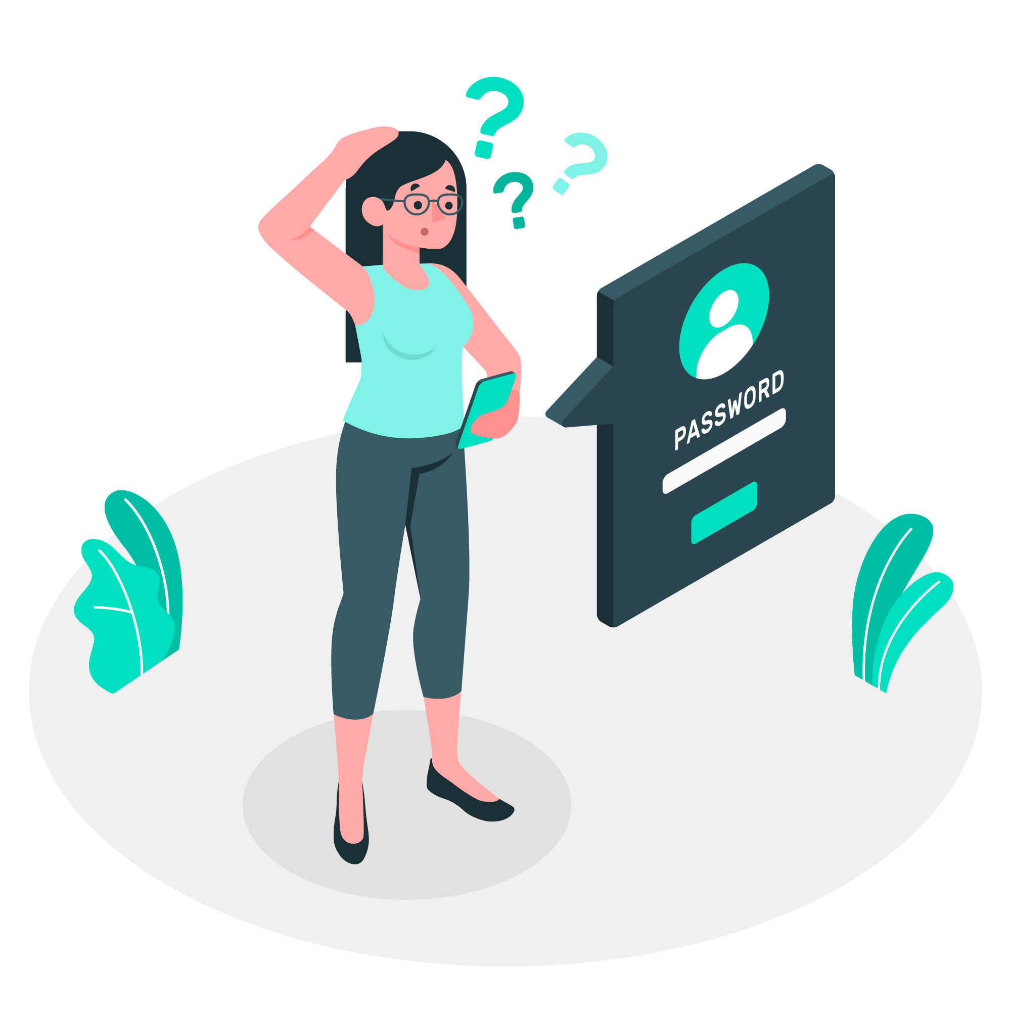 Forgot Password Illustration
